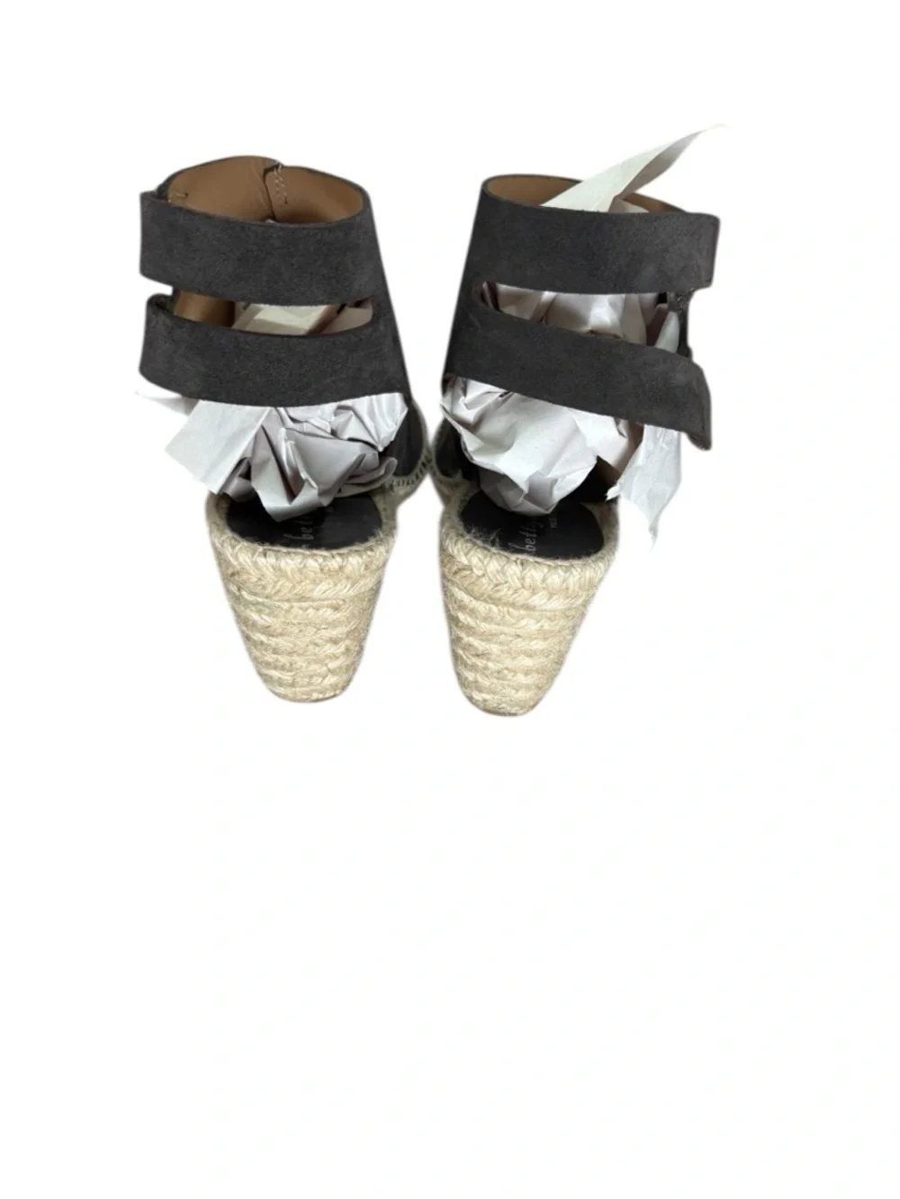 Bettye Muller Women's Download Peep Toe Espadrille Wedges Size 6